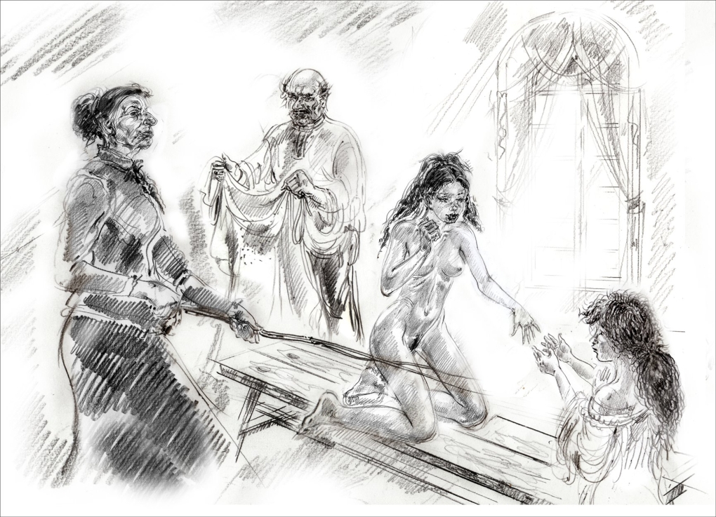 Наказание мужчин розгами