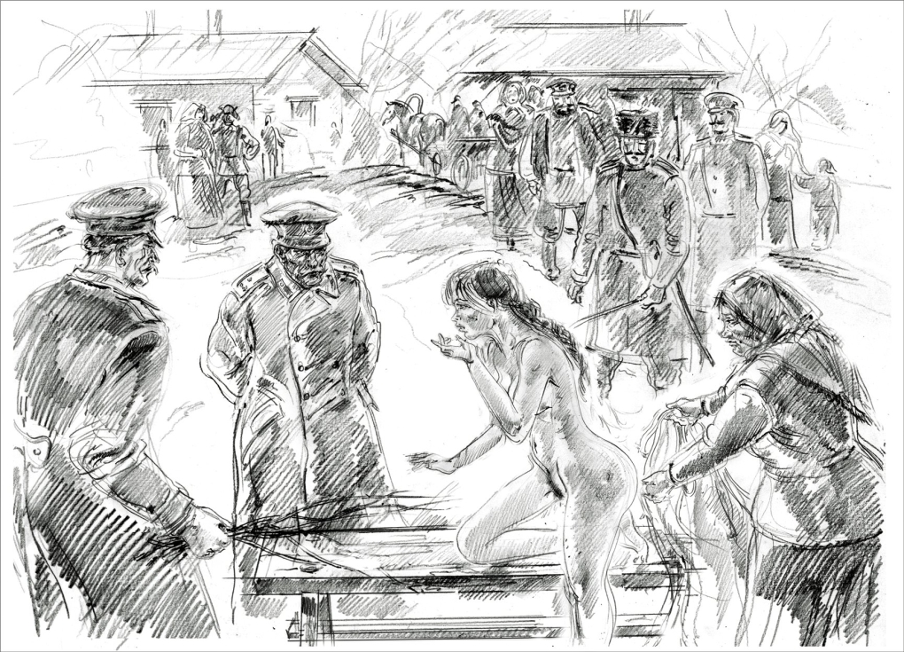 Эротическая порка девушек розгами