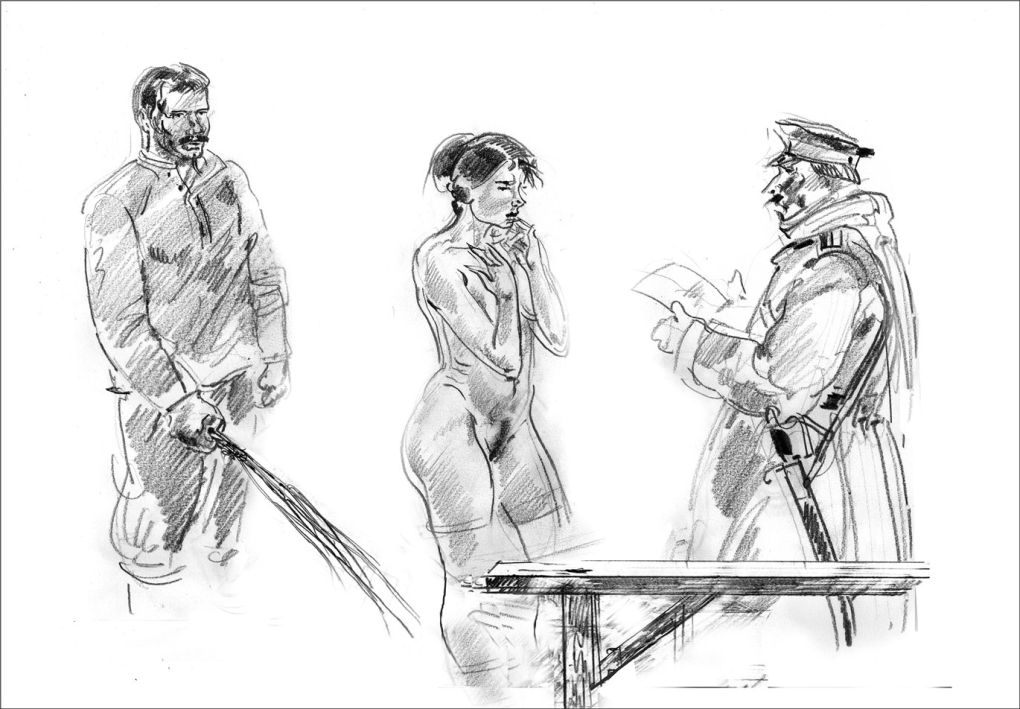 Порка девушек на природе