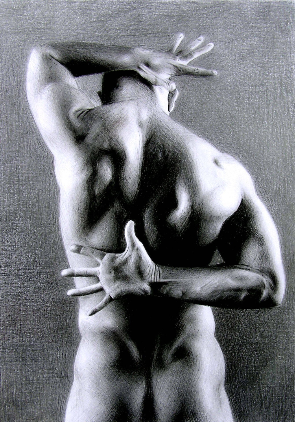 Kris Evans бодибилдер голый