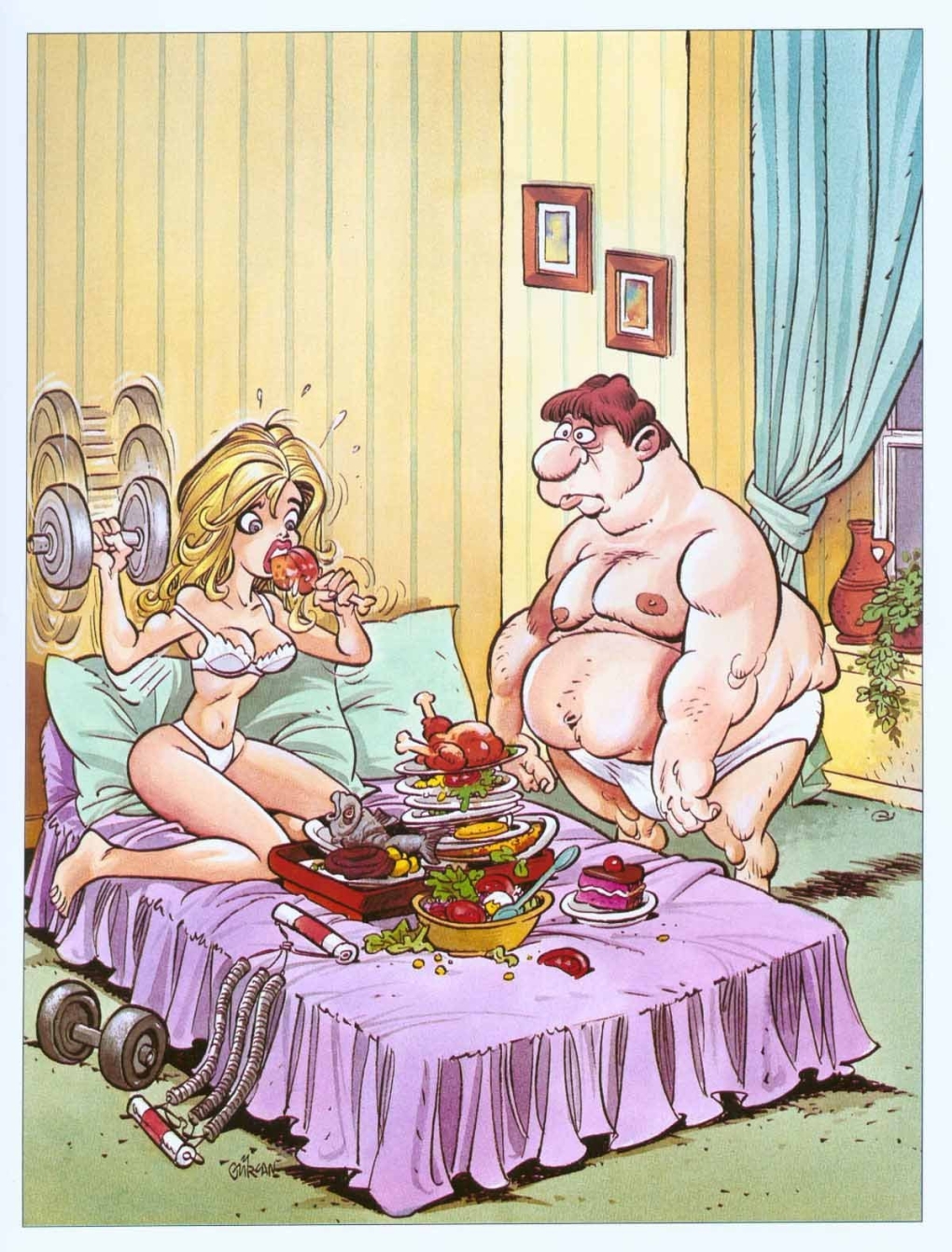 Рисунки художника Doug Sneyd