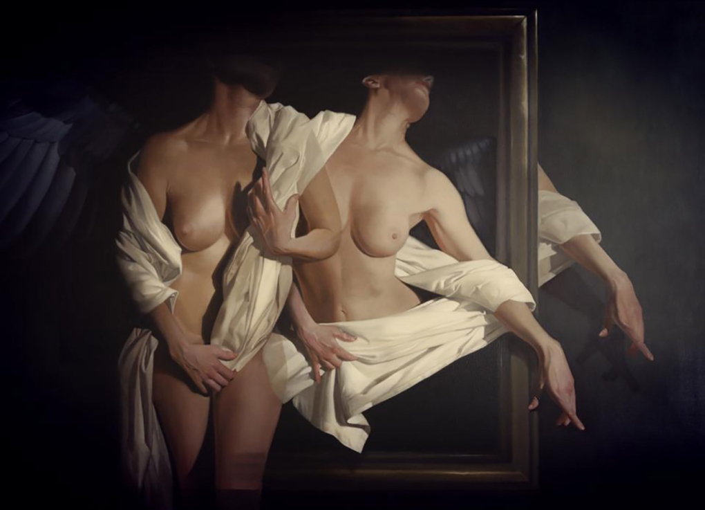 Гиперреализм в живописи ню