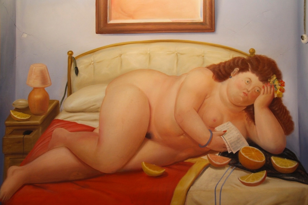 Фернандо Ботеро голые женщины