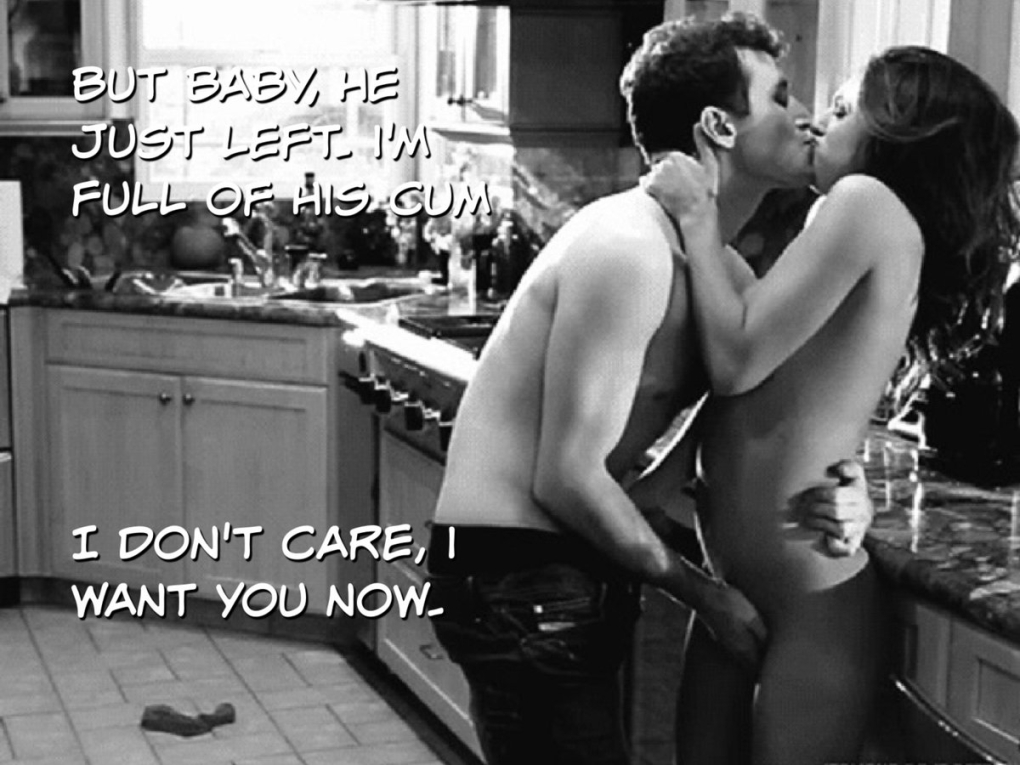 Страстный трах на кухне