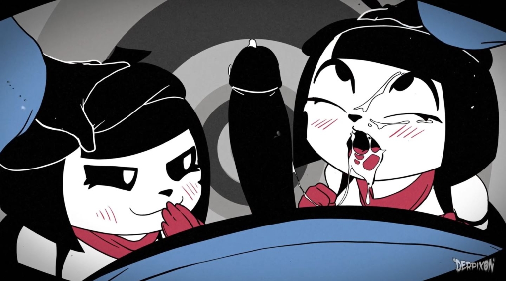 Голые мужчина и женщина страсть