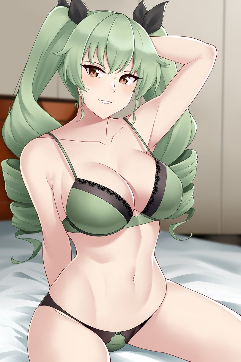 Хентай girls und Panzer anchovy pussy