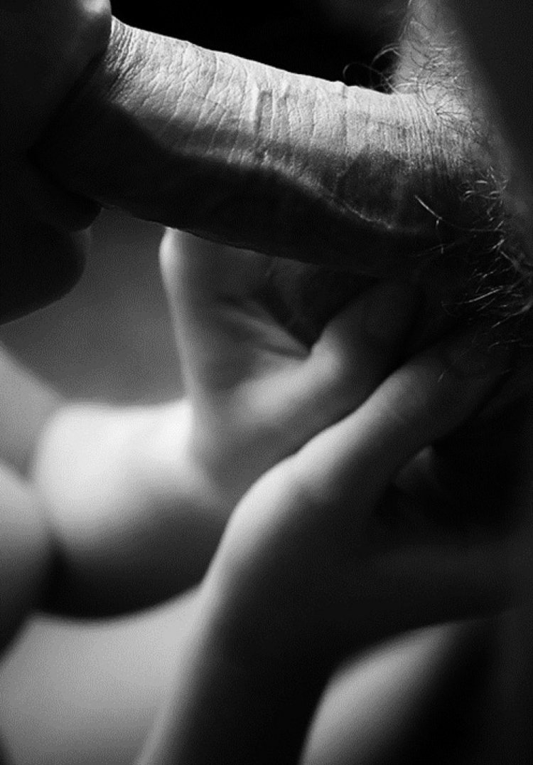 Оральные ласки крупным планом