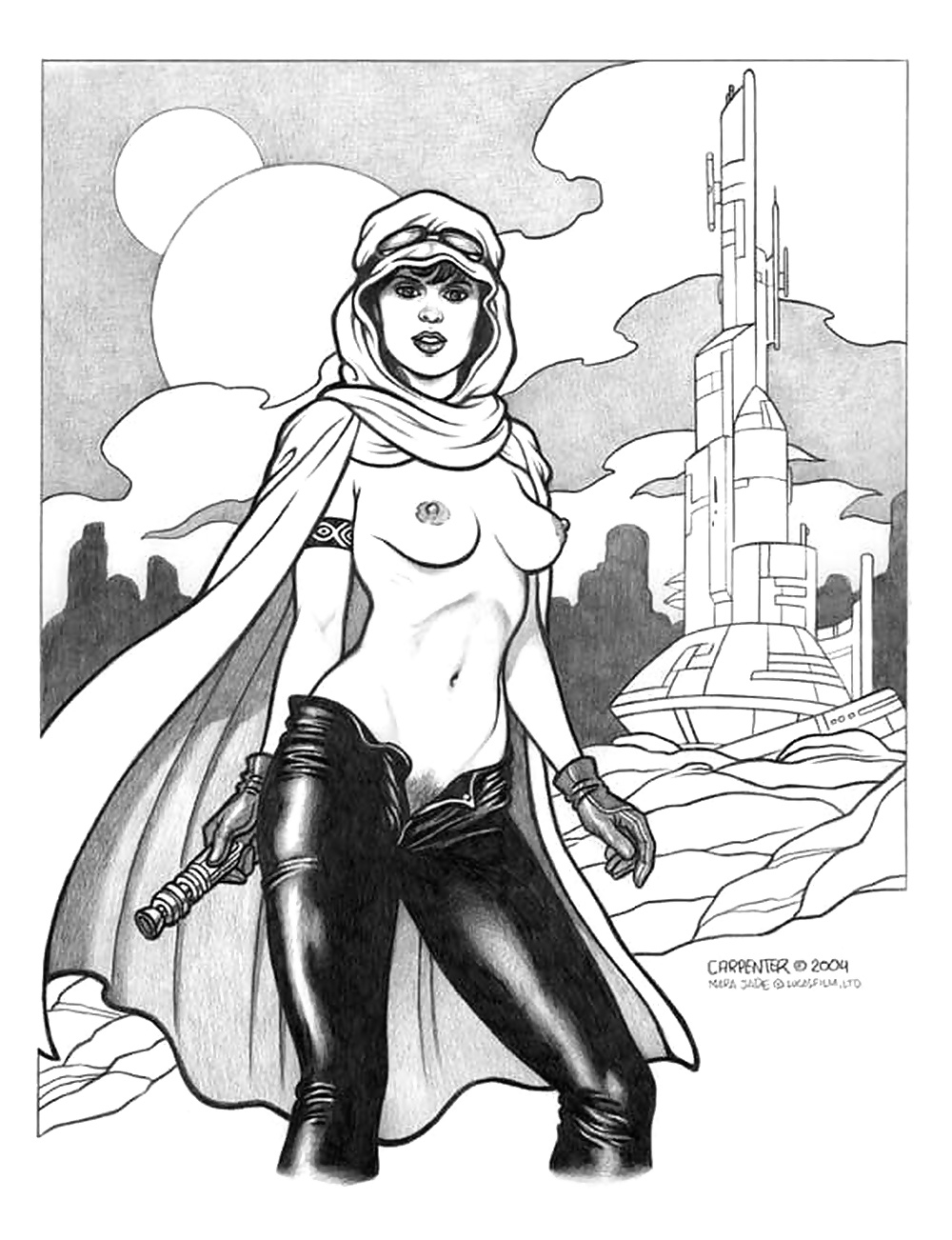 Xxx Звёздные войны Мара Джейд