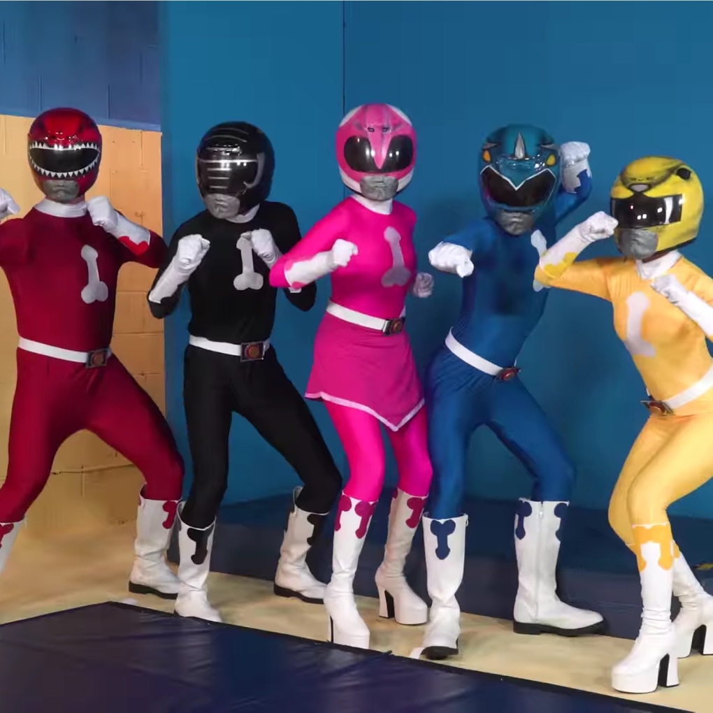 Голые Могучие рейнджеры