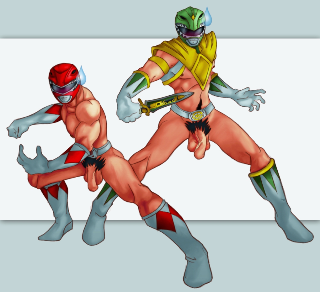 Могучие рейнджеры рейнджер хентай