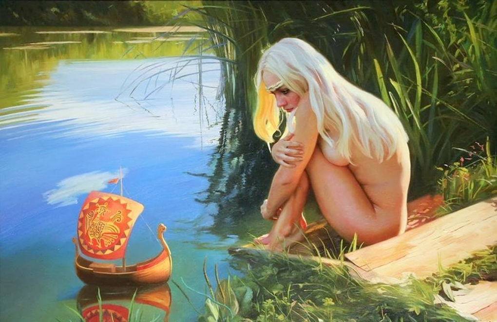 Художник славянские мотивы