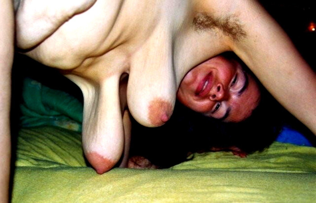 Страшные обвисшие сиськи