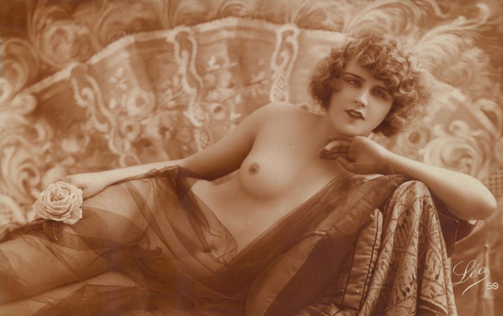 Голые француженки Винтаж