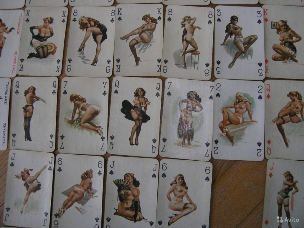 Порнографические игральные карты