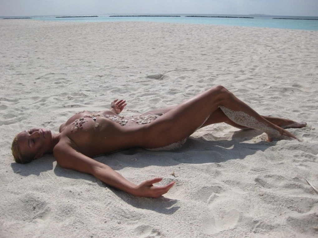 Анастасия Волочкова на Мальдивах