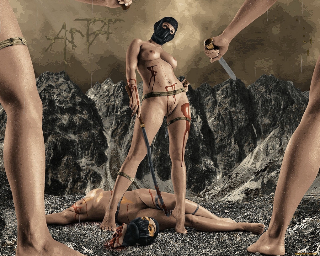 Голые амазонки фэнтези bdsm