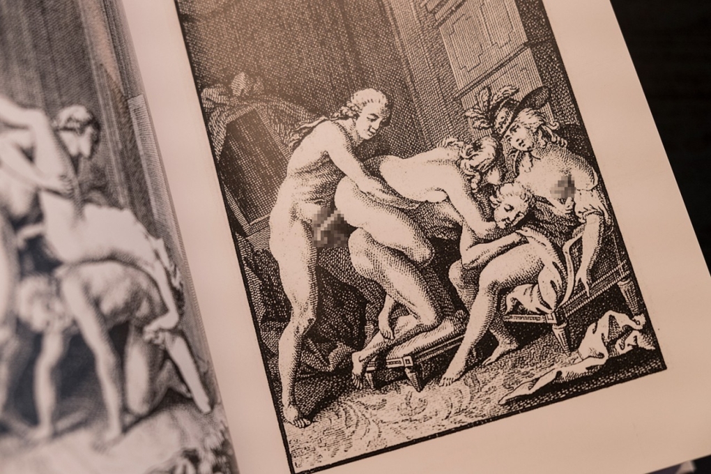 Старинная порнографическая живопись