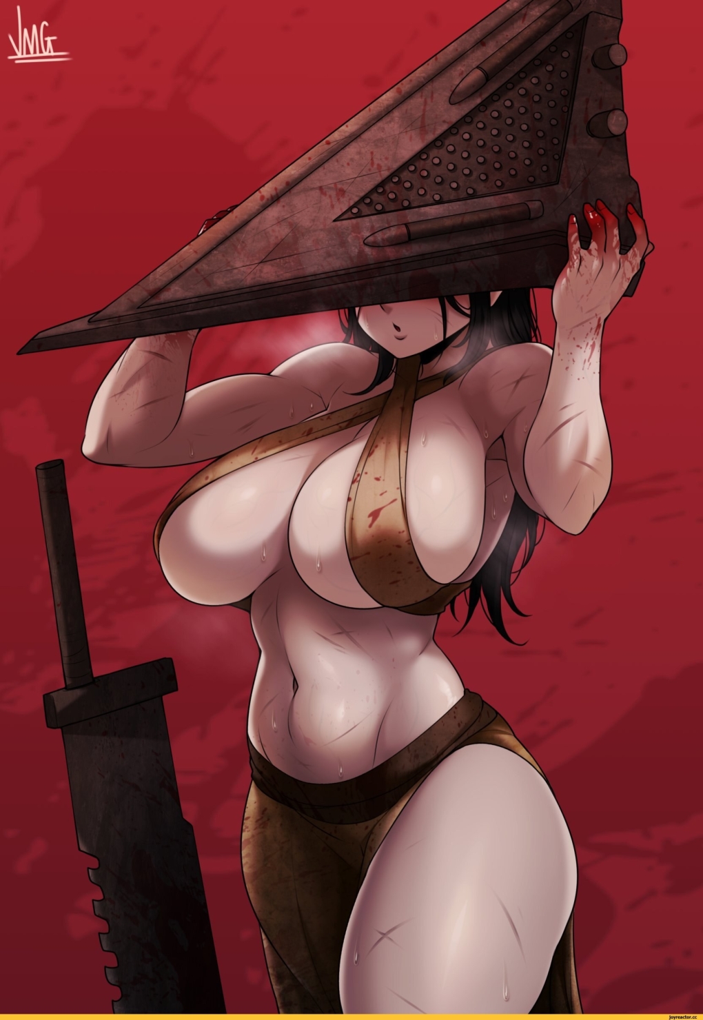 Silent Hill хентай большие сиськи