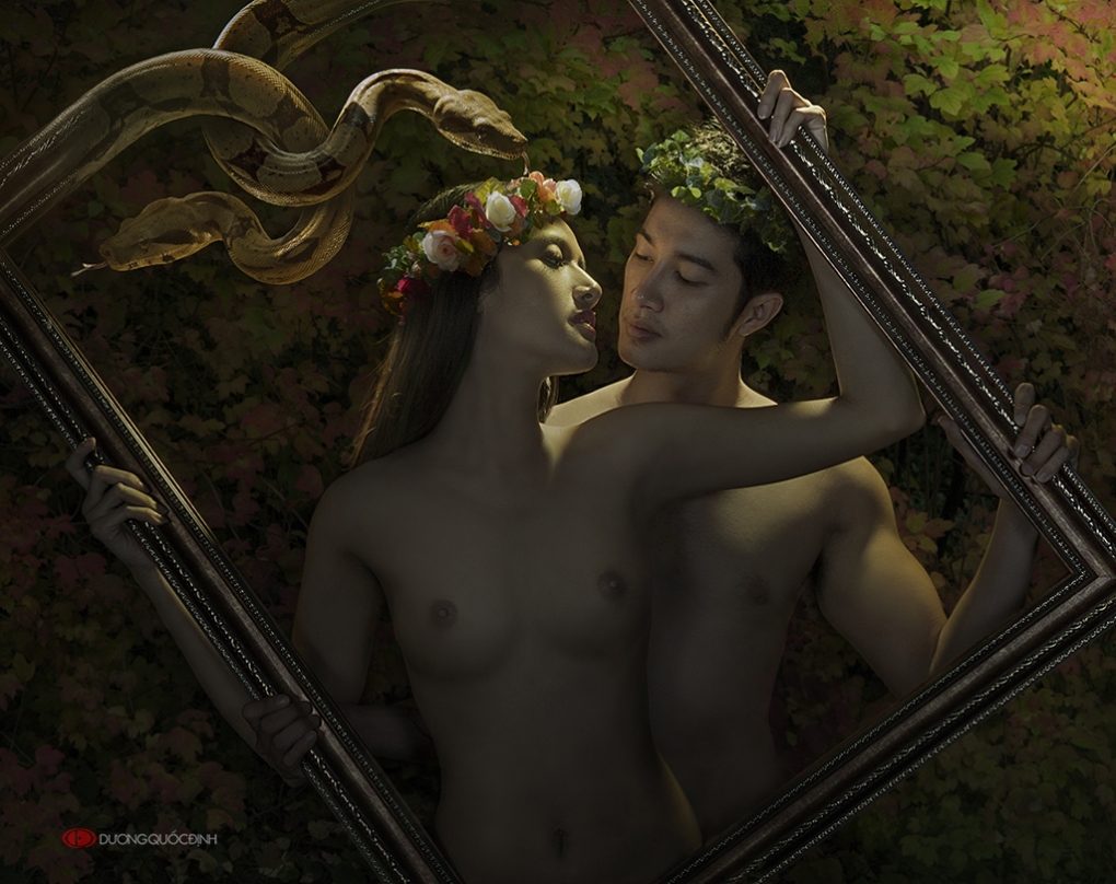 Девушка в отеле во Вьетнаме ню