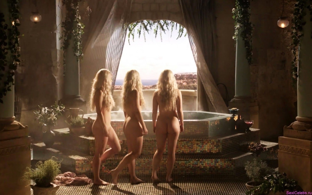 Igri prestolov Эмилии Кларк golaya