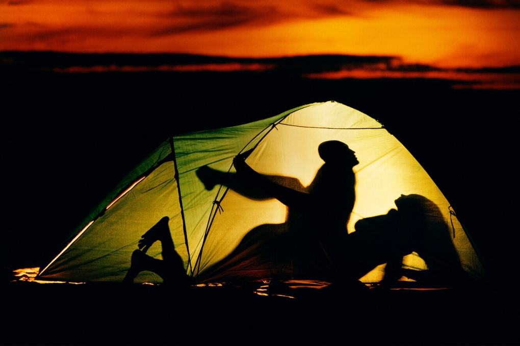 Семьи свингеров на природе