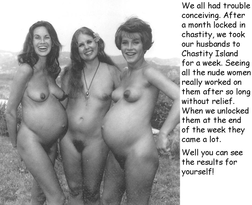 Ретро голые беременные