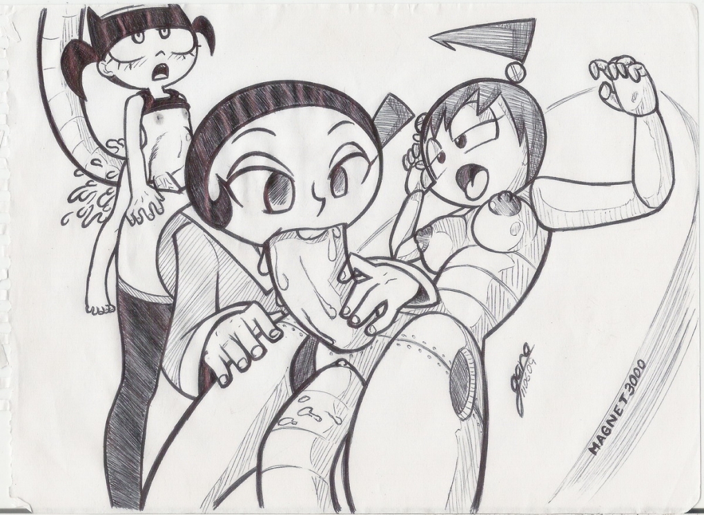 Робот подросток комикс Дженни хентай