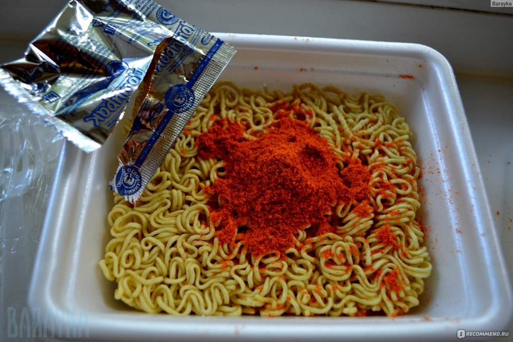 Коробки доширака