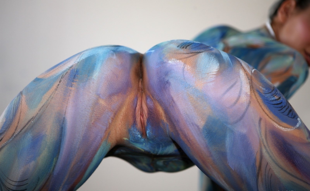 Разрисованное влагалище