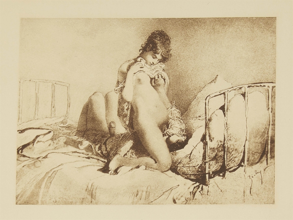 Михай Зичи эротические Гравюры