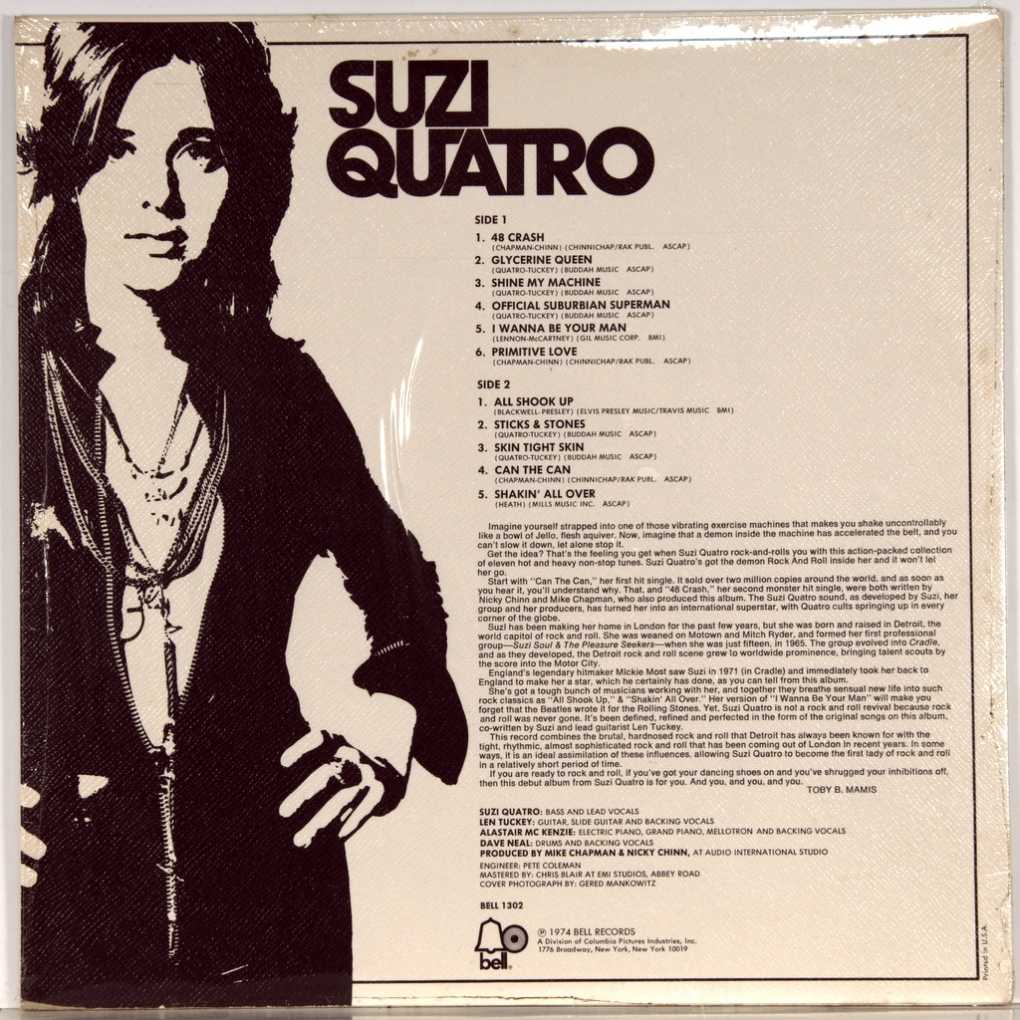 Suzi quatro Wild one гитара
