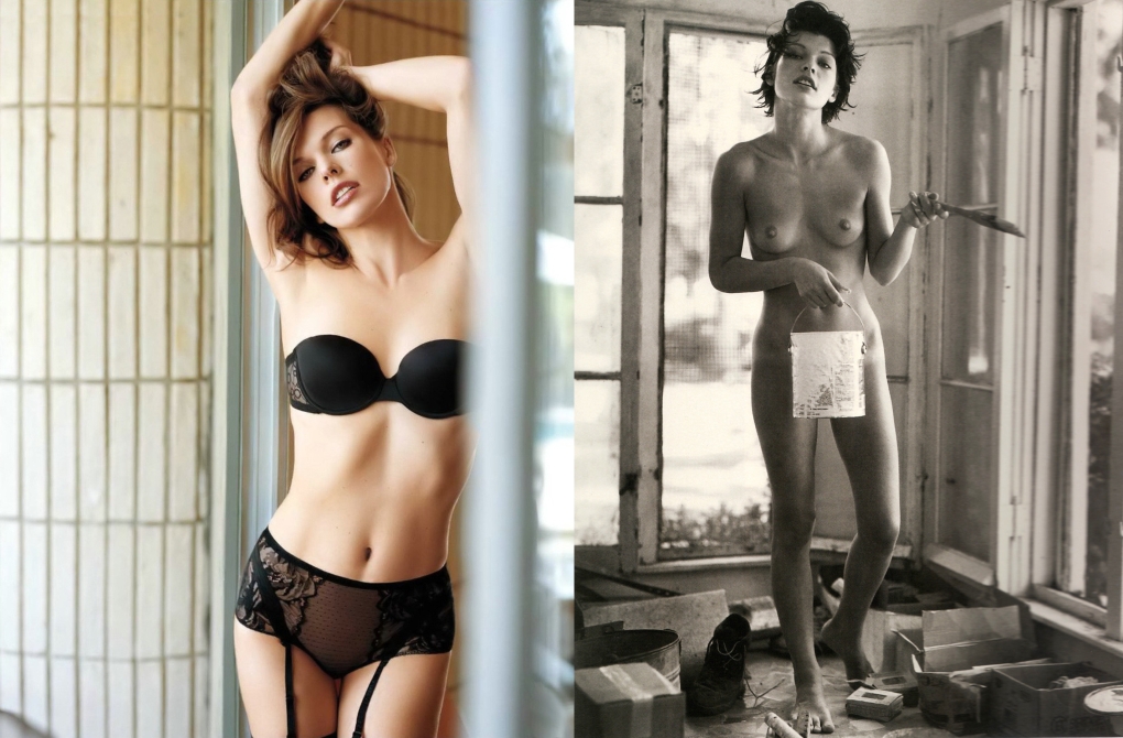 Милла Йовович эротические