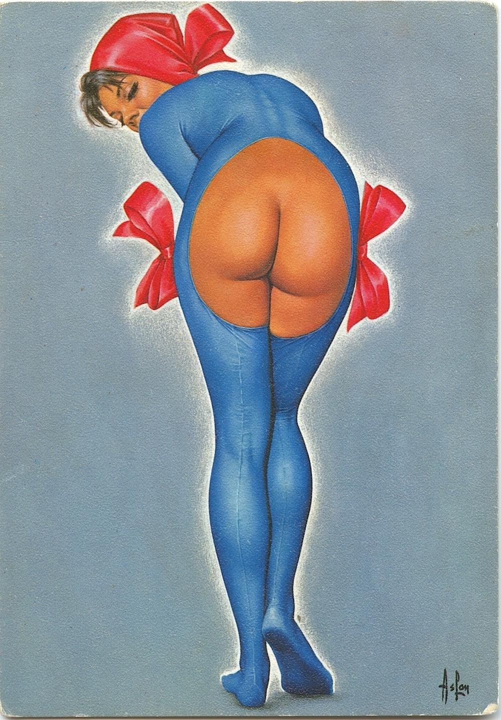 Зарисовки карандашом анус