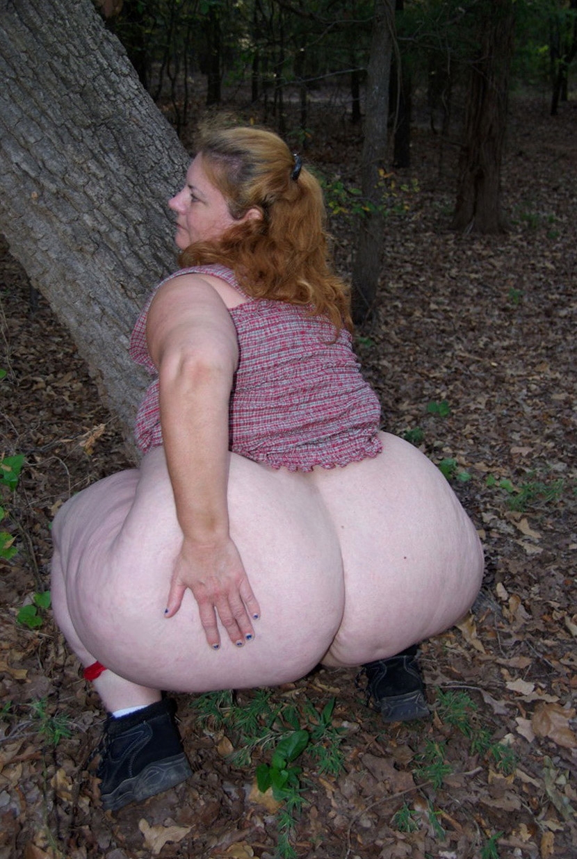 Огромные толстые задницы