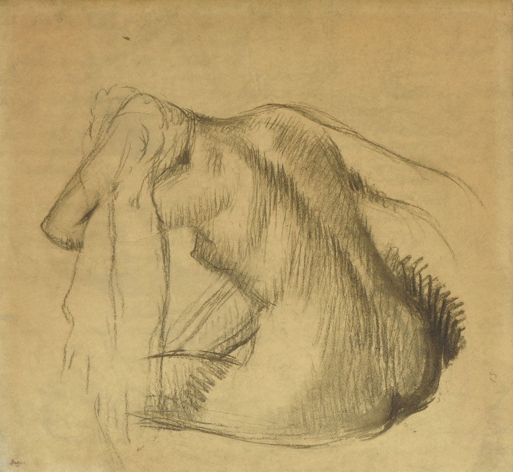 Эдгар Дега Причесывающаяся