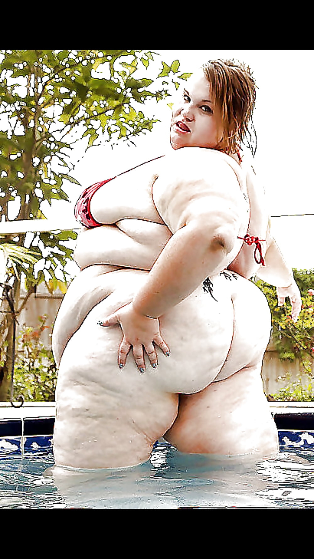 Очень толстые голые женщины