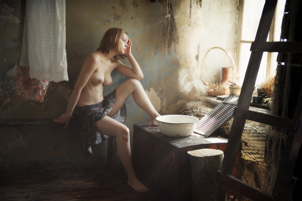 Женская баня в живописи