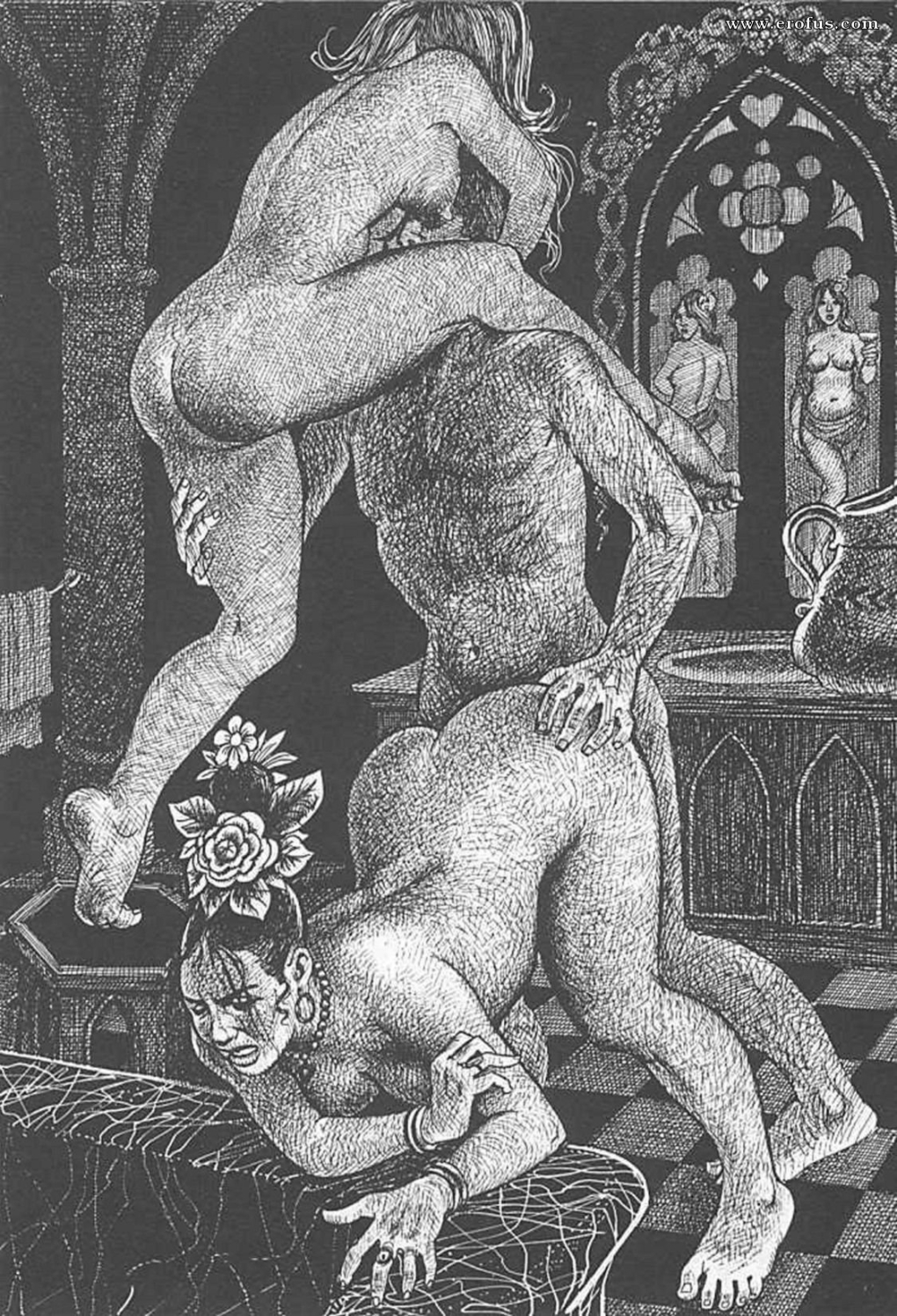 Ксюша Егорова барышня крестьянка ню