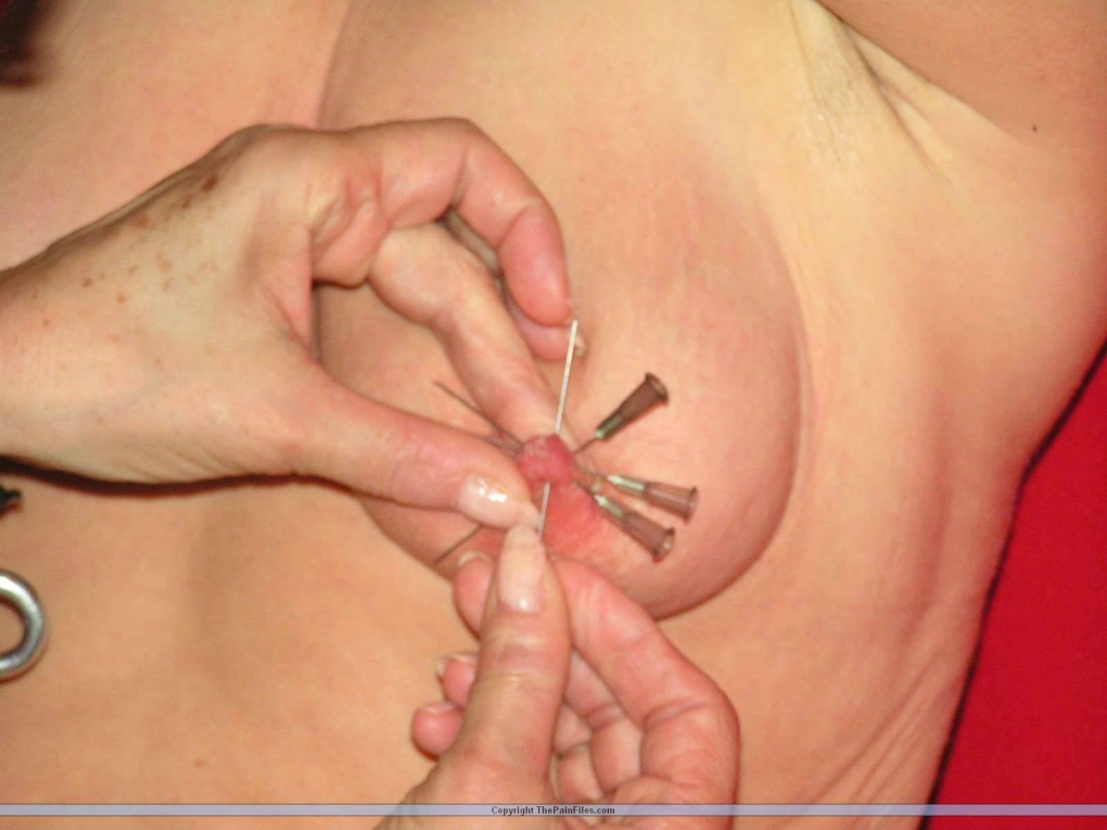 Пирсинг сосков бдсм иглы