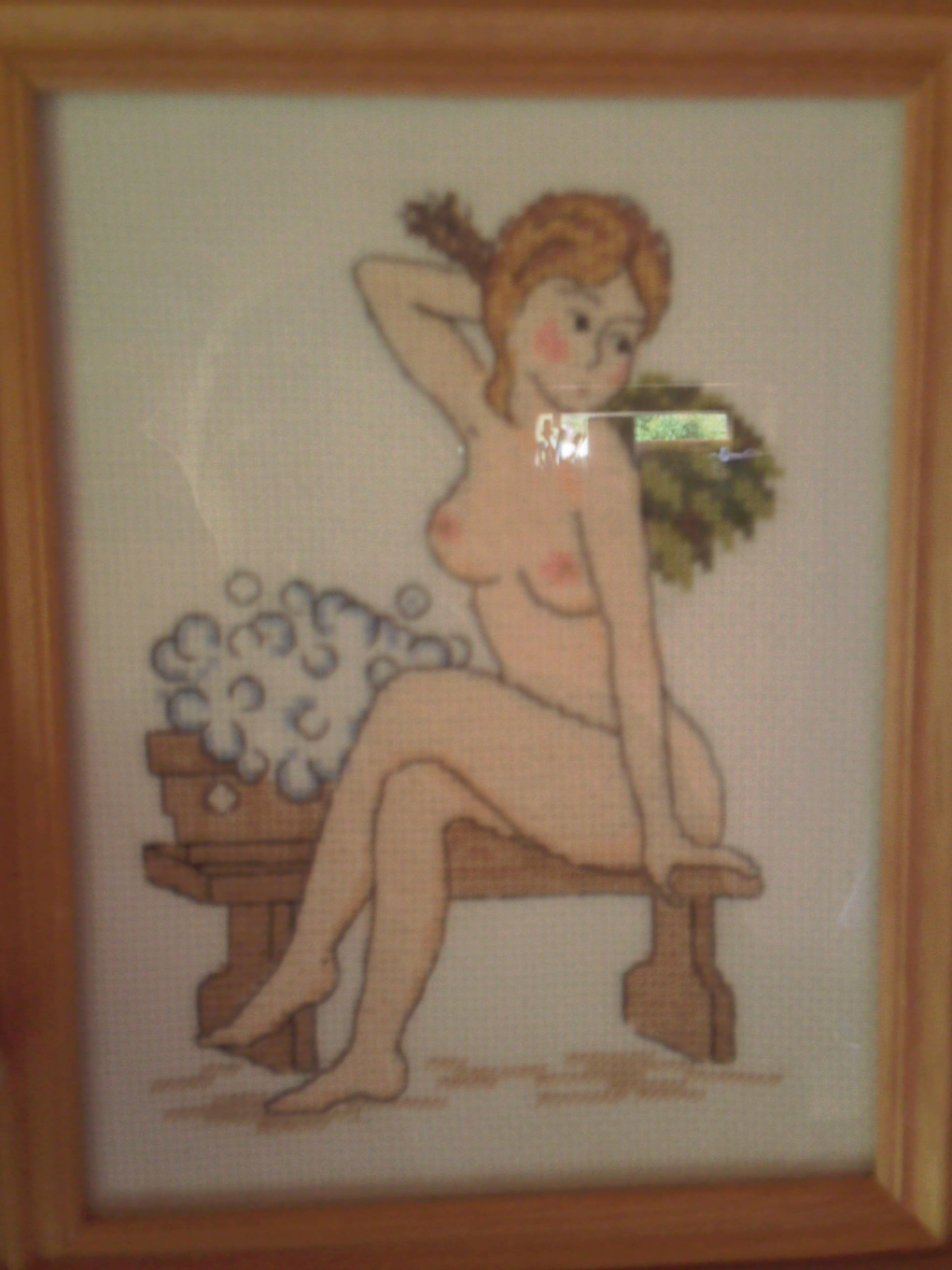 Русская живопись ню в бане