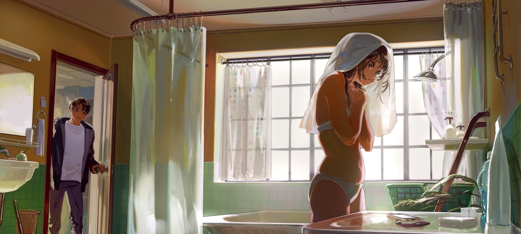 Глаз смотрит в замочную скважину