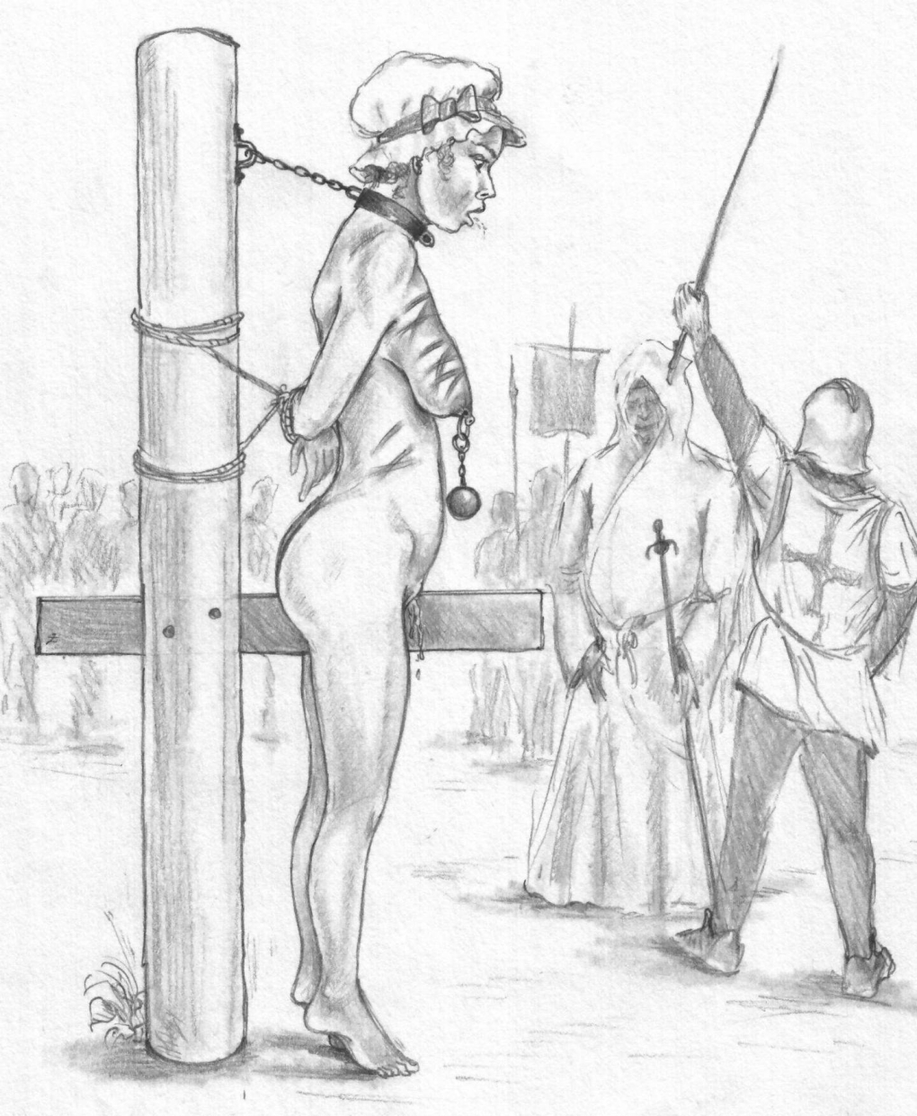 Голые женщины унижение на публике