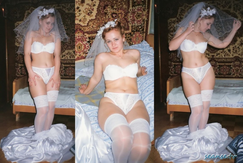 Голая невеста перед свадьбой
