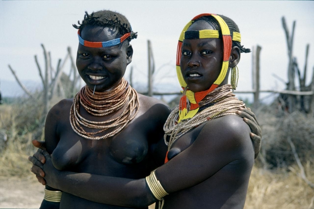 Африканские племена попки