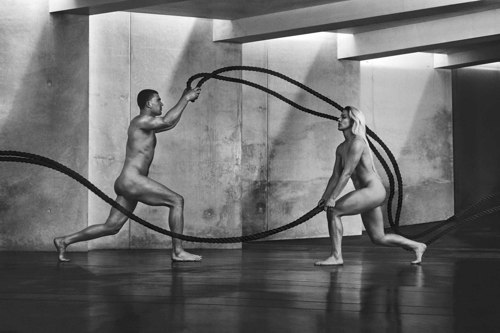 Известные спортсмены ню