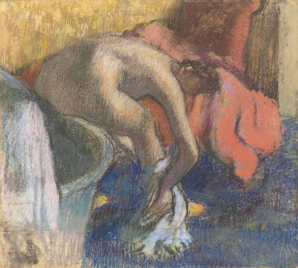 Эдгар Дега баня