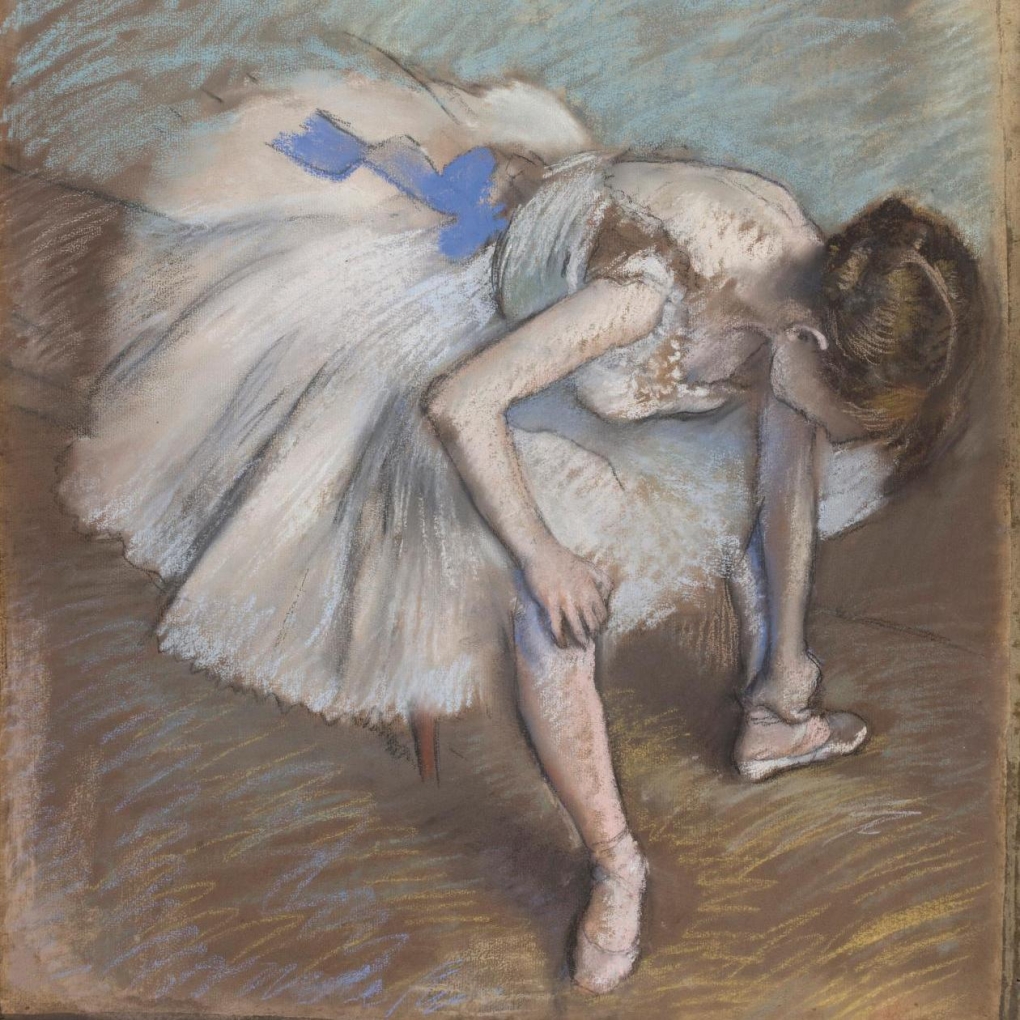 Эдгар Дега три танцовщицы