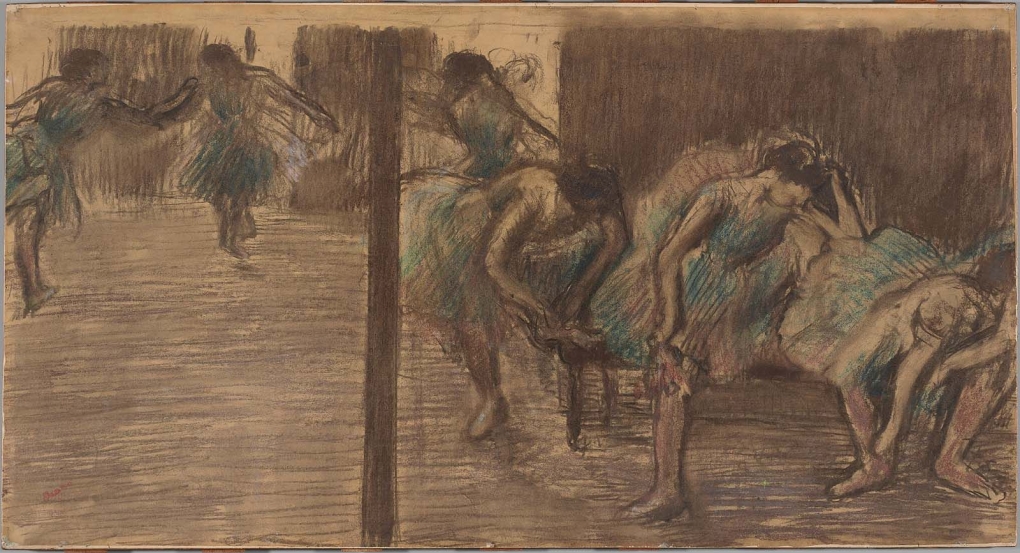 Эдгар Дега в гримерной