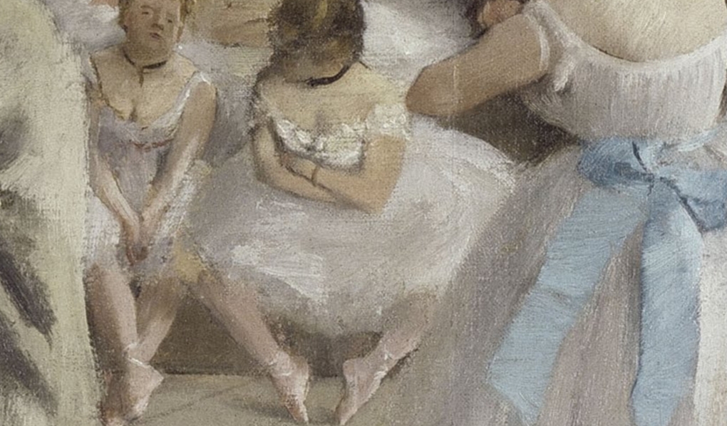 Эдгар Дега юные спартанцы тренируются