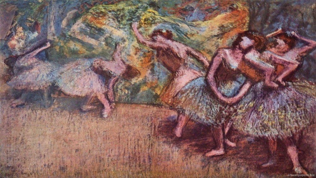 Эдгар Дега картины ванна